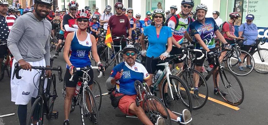 Ascension Cycling Team Eduardo Aguirre Group Shot