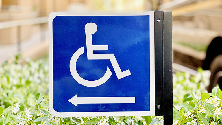 Wheelchair sign