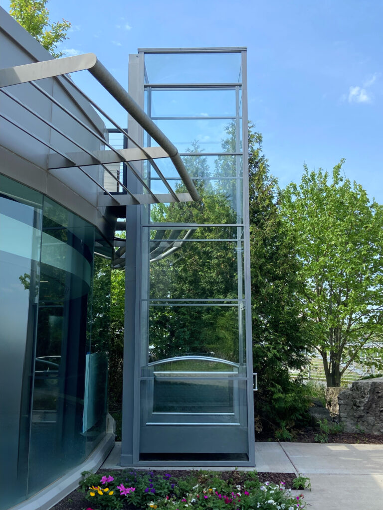 Ascension Clarity lift at the Aquarium of Niagara