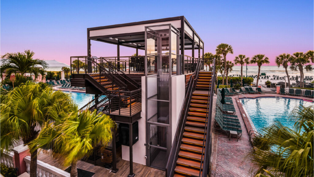 A Clarity lift at the Don Cesar resort in Florida