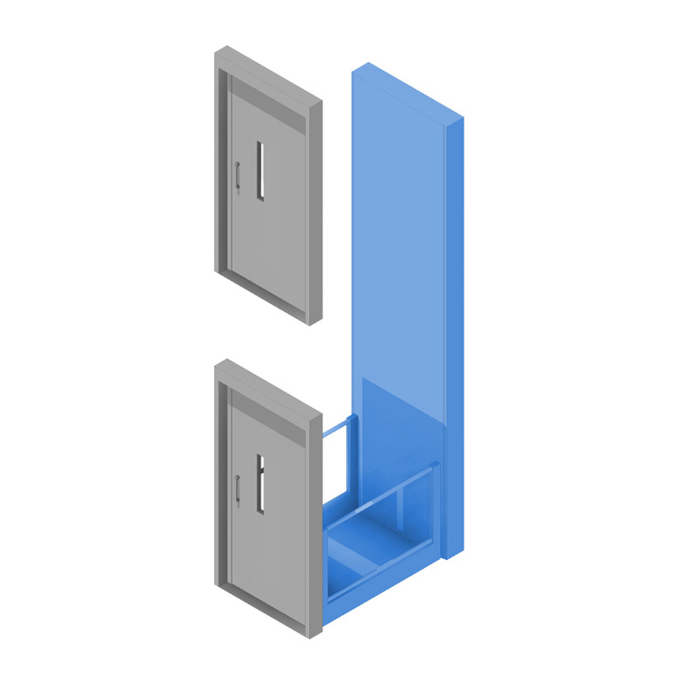 The Clarity 16C. Parts included in the standard configuration are in blue.