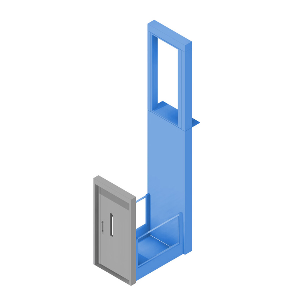 The Clarity 16S. Parts included in the standard configuration are in blue.
