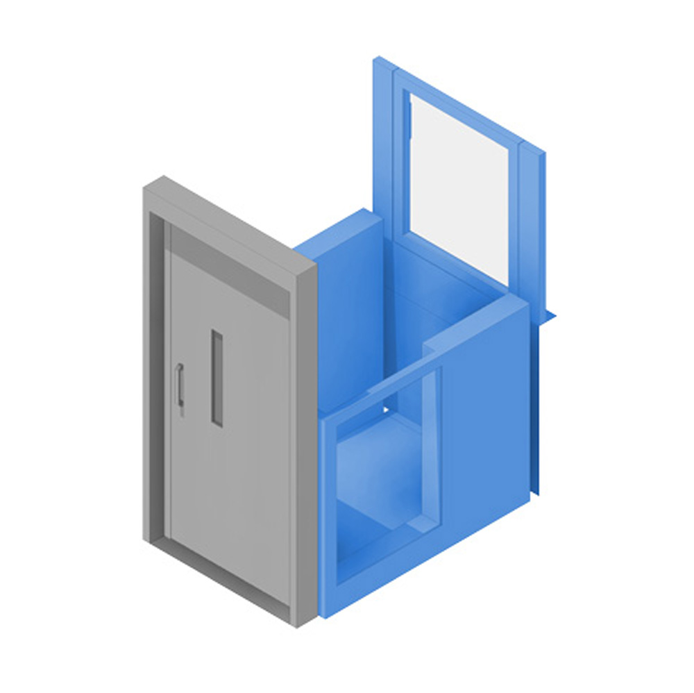 The Protégé 5442FF. Parts included in the standard configuration are in blue.