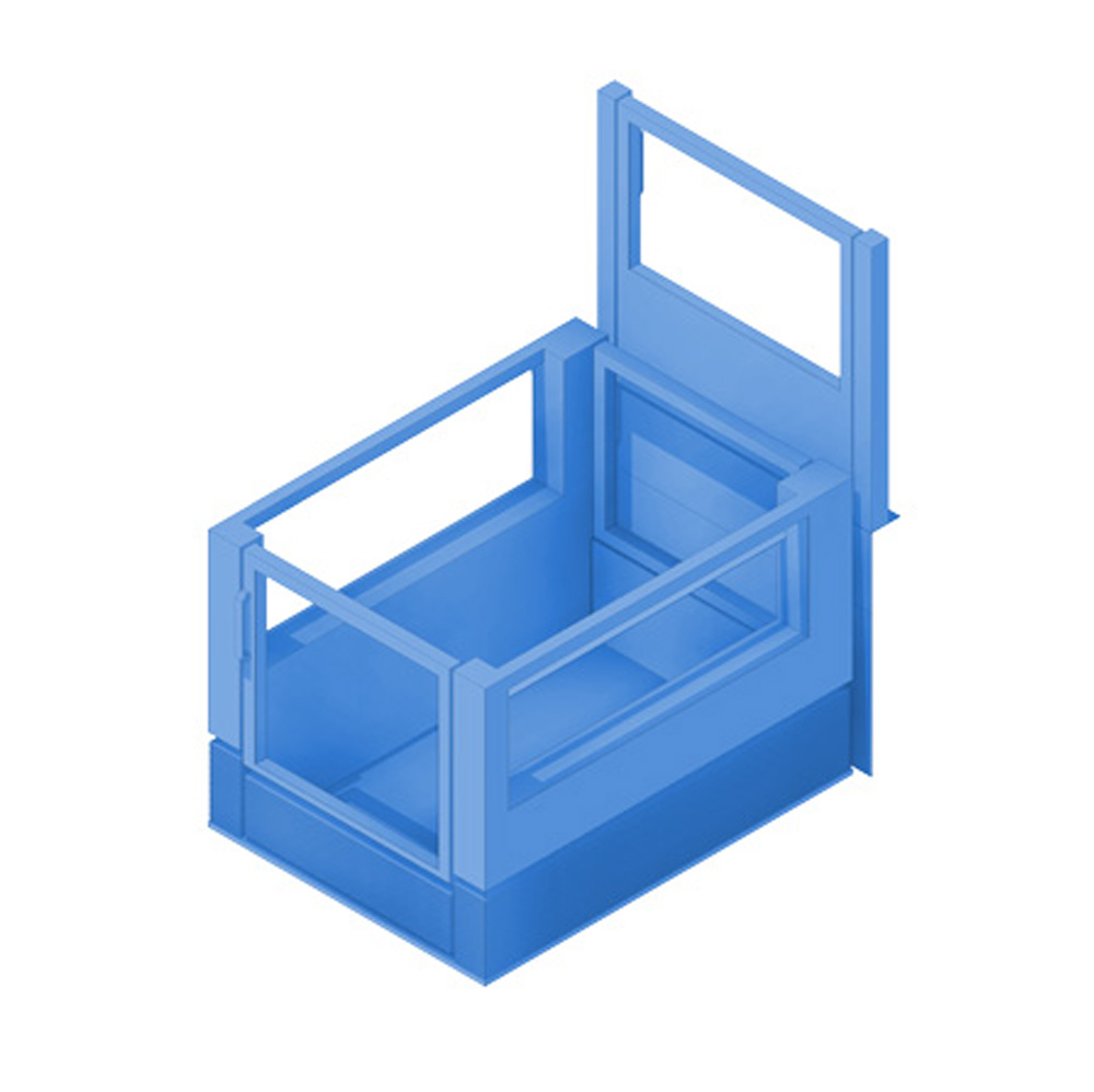 The Virtuoso 5460FG. Parts included in the standard configuration are in blue.